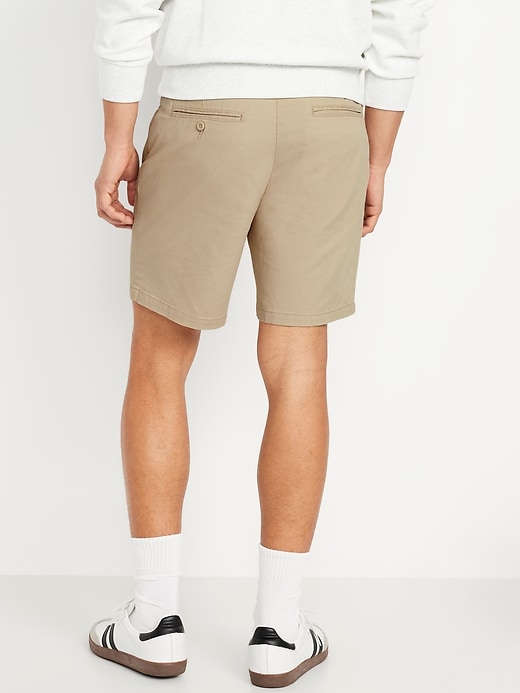 Image number 8 showing, Slim Built-In Flex Rotation Chino Shorts -- 8-inch inseam