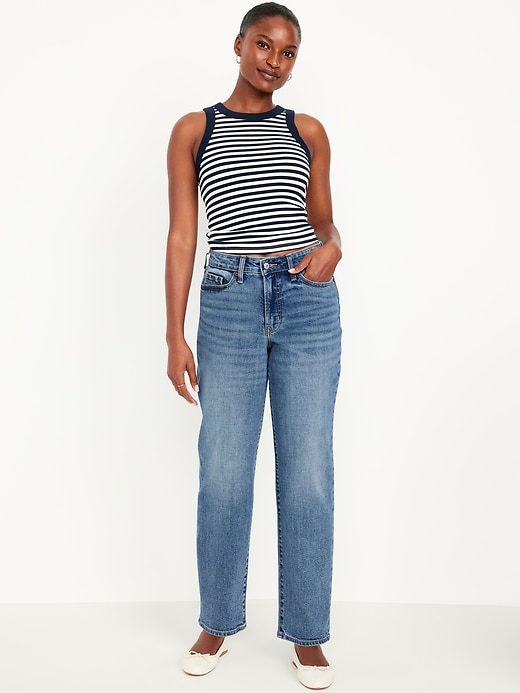 Image number 1 showing, Curvy High-Waisted OG Loose Jeans