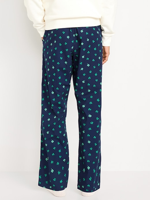 View large product image 2 of 3. Poplin Pajama Pants for Men