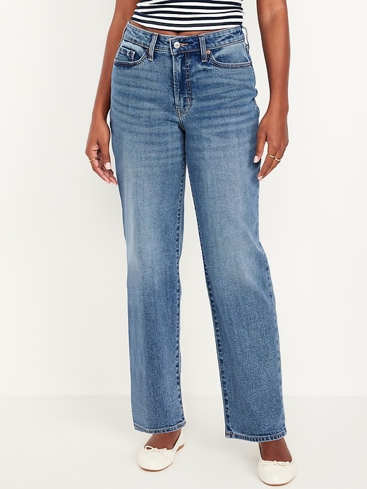 Image number 2 showing, Curvy High-Waisted OG Loose Jeans