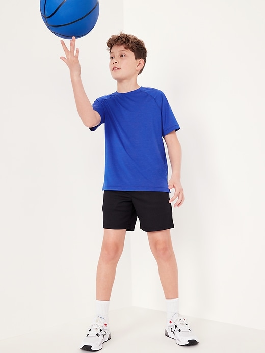 View large product image 1 of 5. Short-Sleeve Go-Dry Cool Performance T-Shirt for Boys