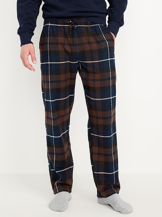 L'image numéro 1 présente Pantalon de pyjama en flanelle pour homme