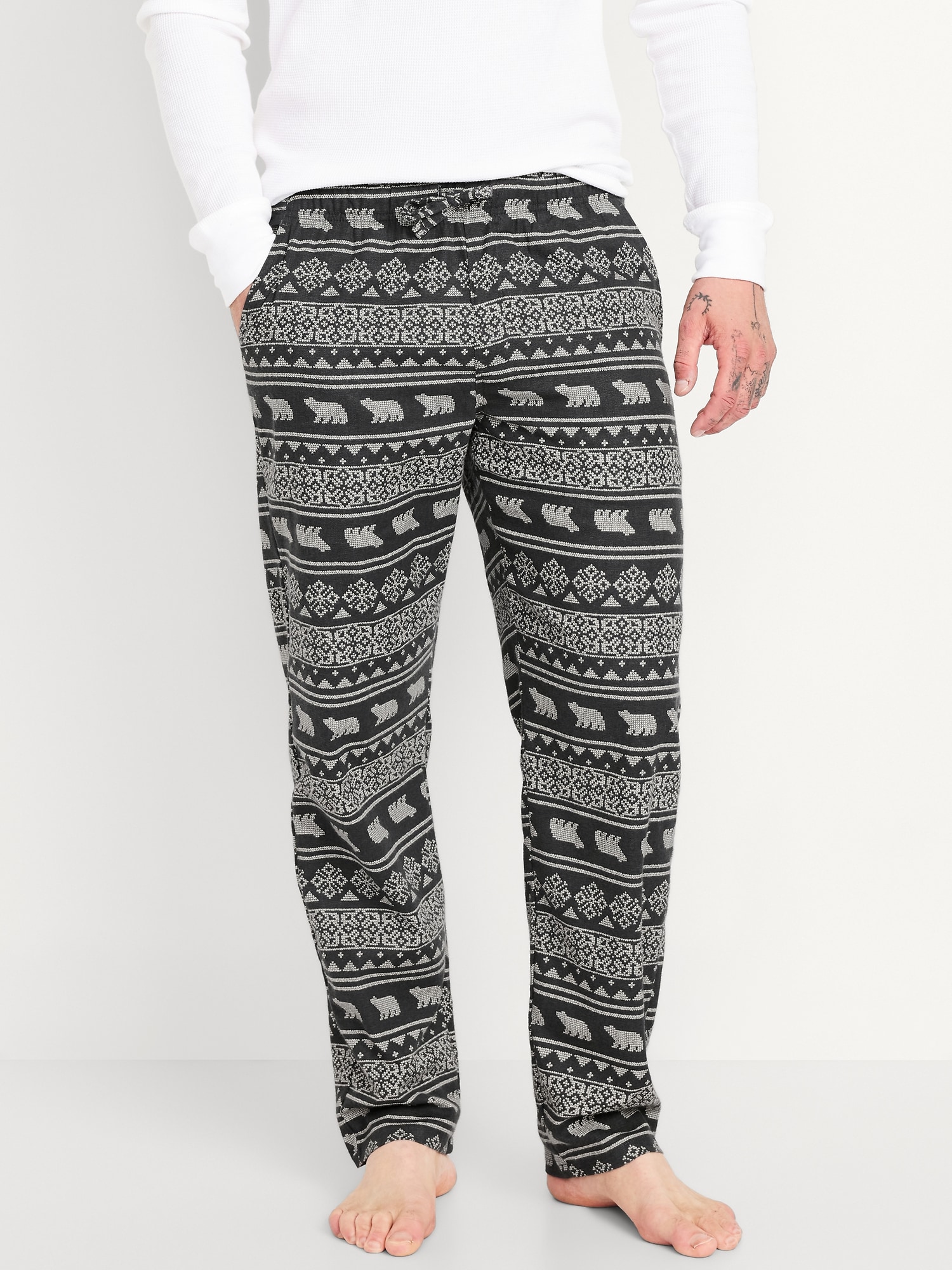 Flannel Pajama Pants for Men