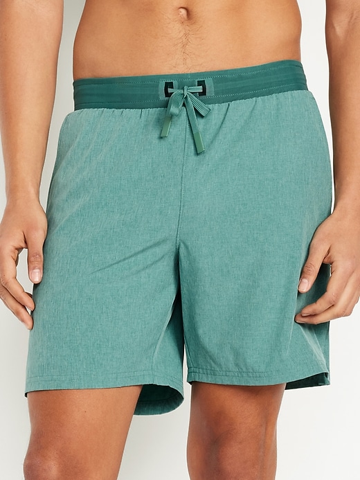 Image number 1 showing, Hybrid Swim Shorts -- 7-inch inseam