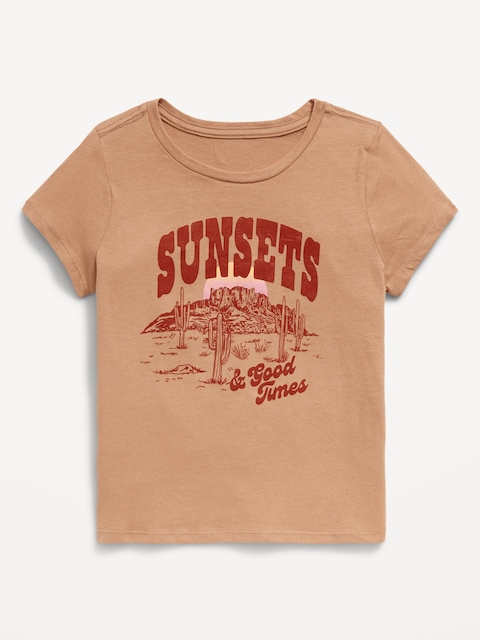 Short-Sleeve Graphic T-Shirt for Girls