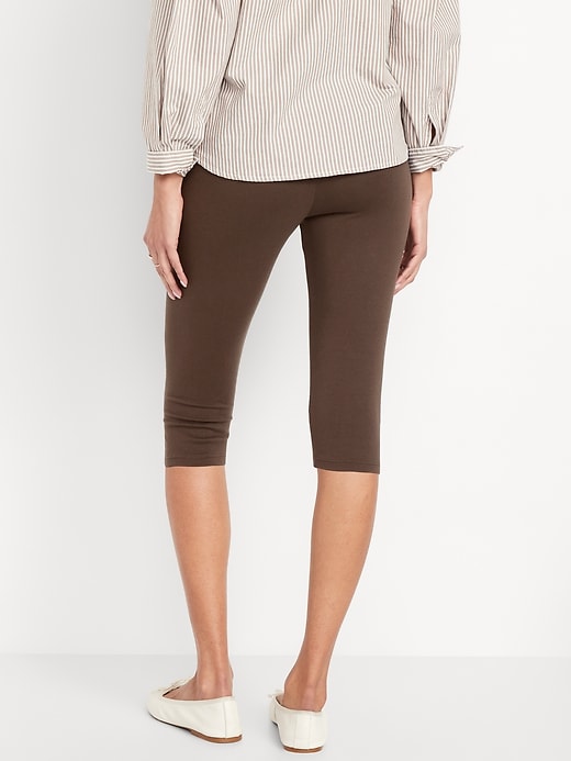 Image number 8 showing, High-Waisted Crop Leggings