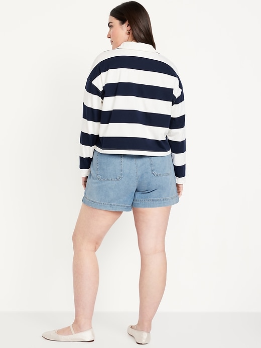 Image number 5 showing, High-Waisted OGC Chino Shorts -- 3.5-inch inseam