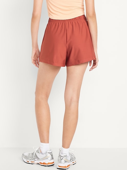 Image number 6 showing, High-Waisted PowerSoft Shorts -- 3.5-inch inseam