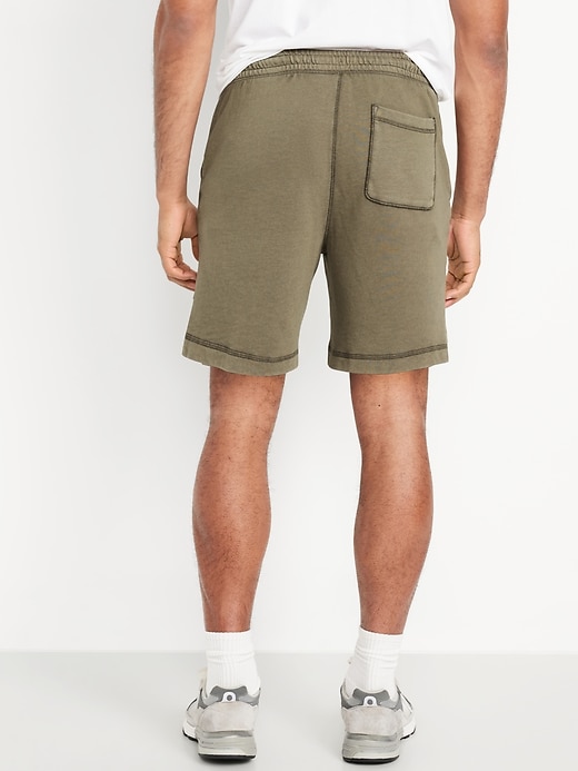 Image number 2 showing, Garment-Dyed French Terry Shorts -- 6-inch inseam