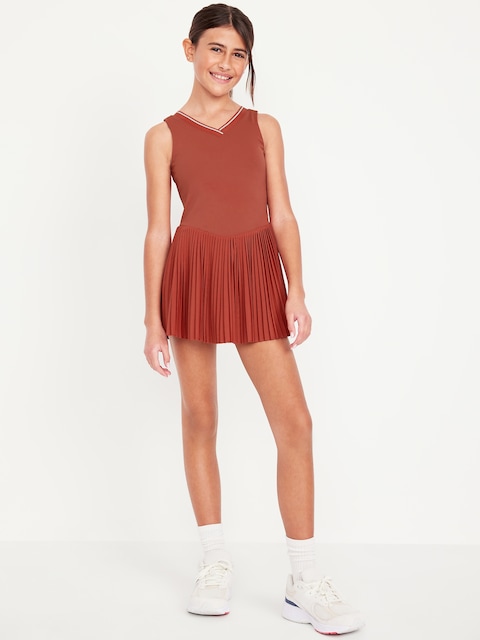 PowerSoft Micro-Pleated Athletic Dress for Girls