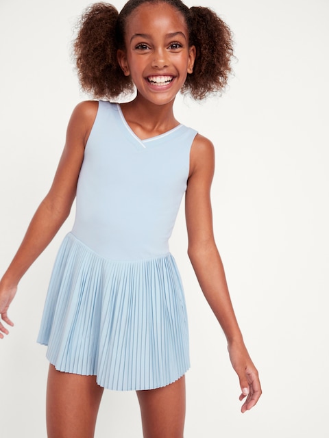 PowerSoft Micro-Pleated Athletic Dress for Girls