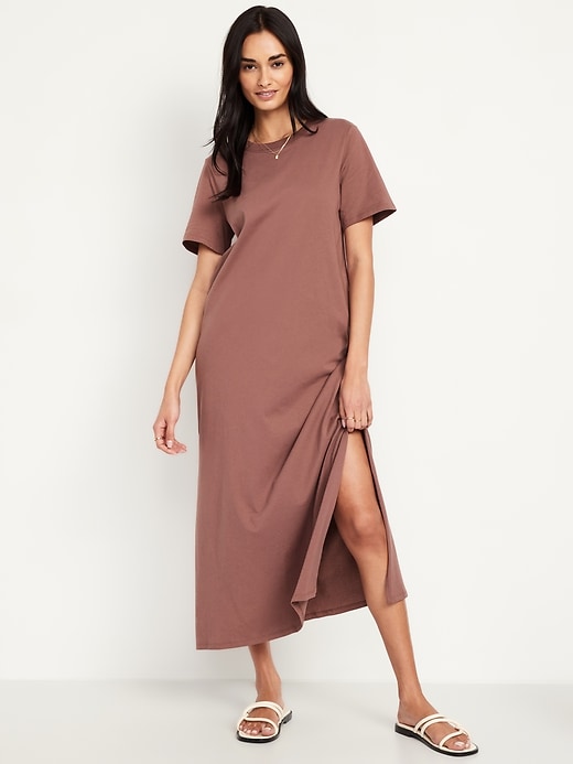 Image number 1 showing, Vintage Maxi T-Shirt Dress