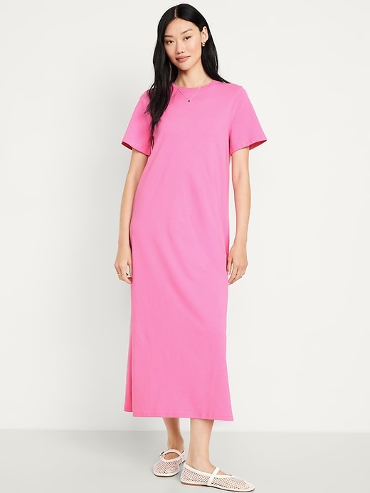 Image number 1 showing, Vintage Maxi T-Shirt Dress