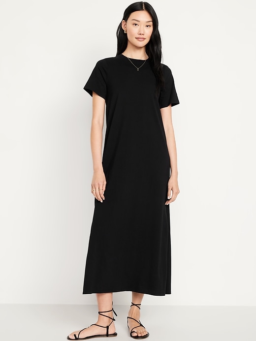 Image number 1 showing, Vintage Maxi T-Shirt Dress