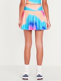 L'image numéro 2 présente Jupe-short PowerSoft à taille haute pour Fille