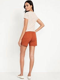 High-Waisted OGC Chino Shorts -- 5-inch inseam