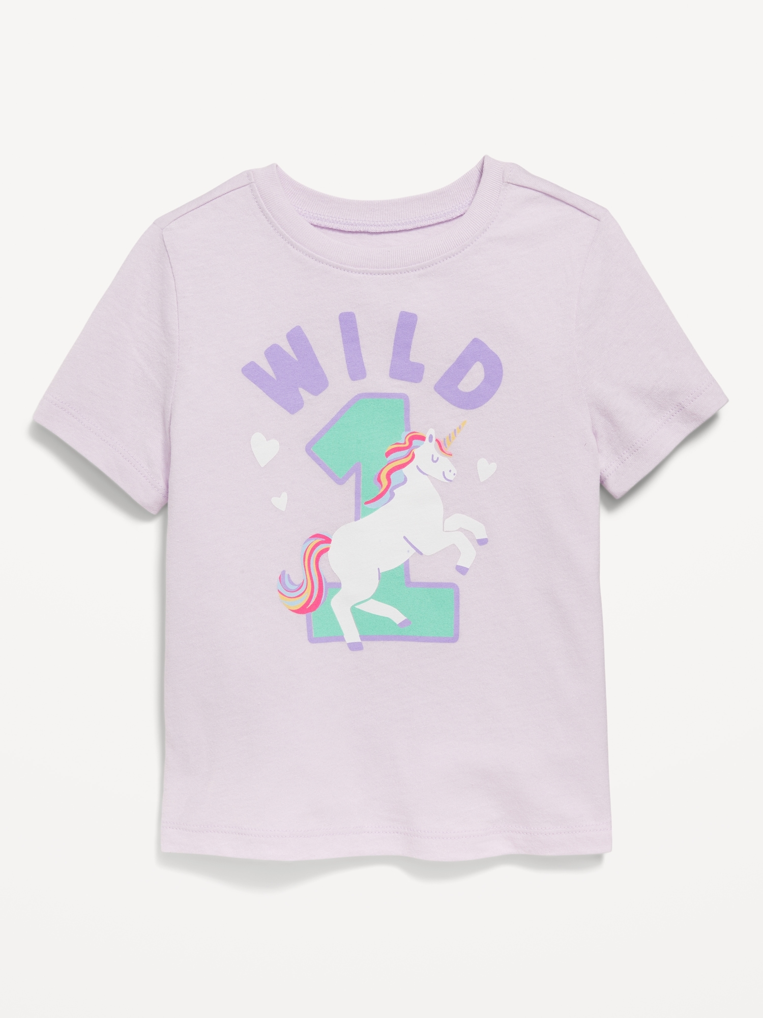 Birthday Graphic T-Shirt for Toddler Girls