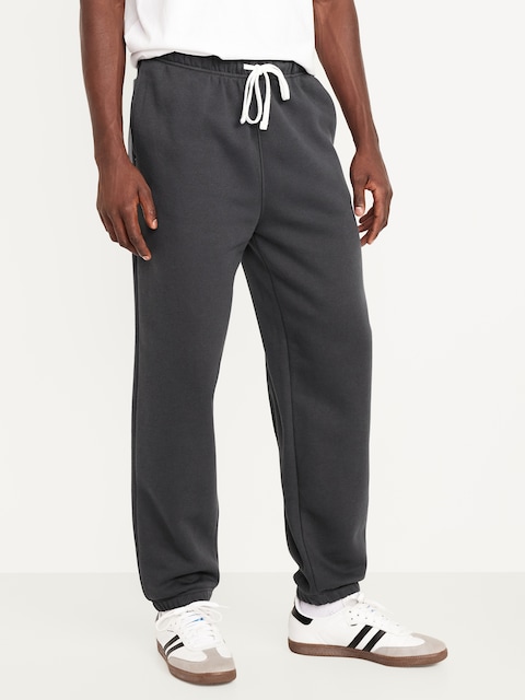 Pantalon en coton ouaté essentiel de coupe généreuse