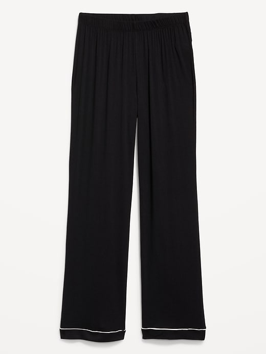 L'image numéro 4 présente Pantalon en tricot de jersey Grasse matinée