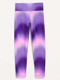 View large product image 4 of 4. High-Waisted PowerSoft 7/8-Length Performance Leggings for Girls