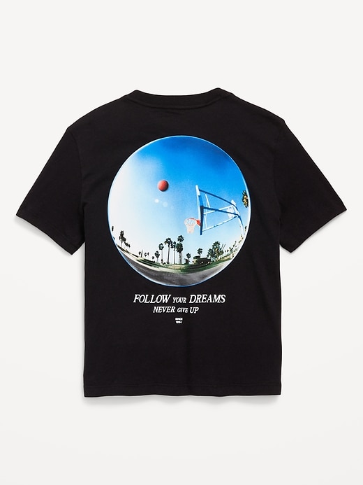 View large product image 2 of 4. Short-Sleeve Graphic T-Shirt for Boys