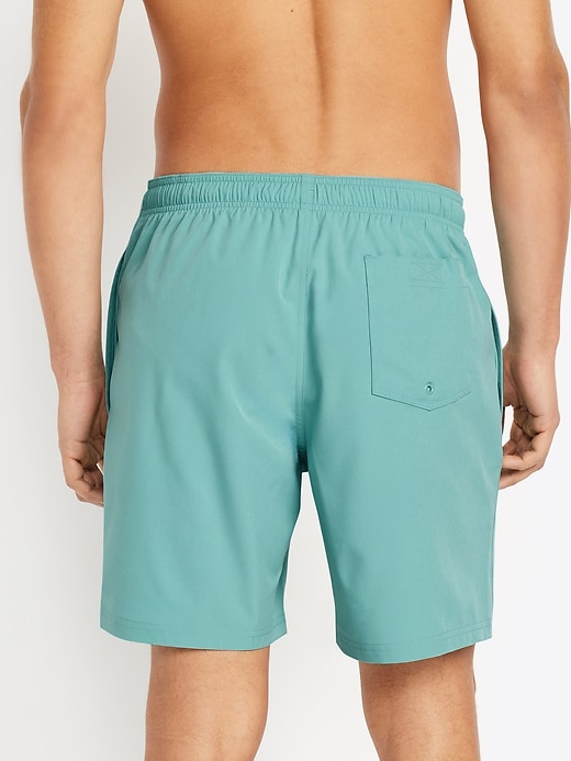 Image number 8 showing, Garment-Dyed Swim Trunks -- 7-inch inseam