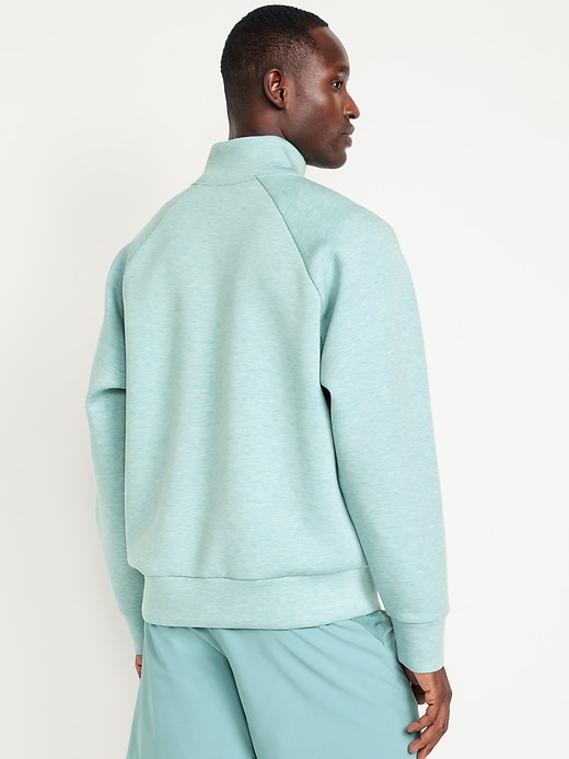 Image number 5 showing, Oversized Quarter-Zip Bounce Fleece Pullover