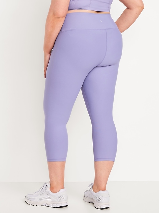 Image number 7 showing, High-Waisted PowerSoft Crop Leggings