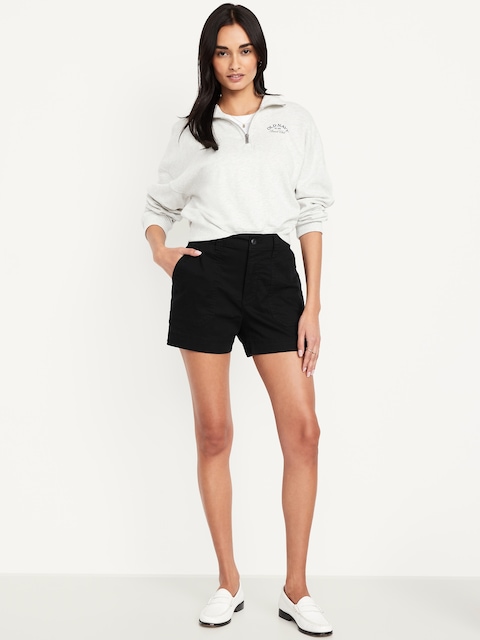 High-Waisted OGC Chino Shorts -- 3.5-inch inseam