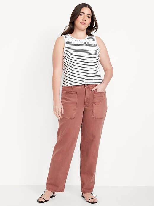 Image number 4 showing, High-Waisted OG Loose Utility Jeans