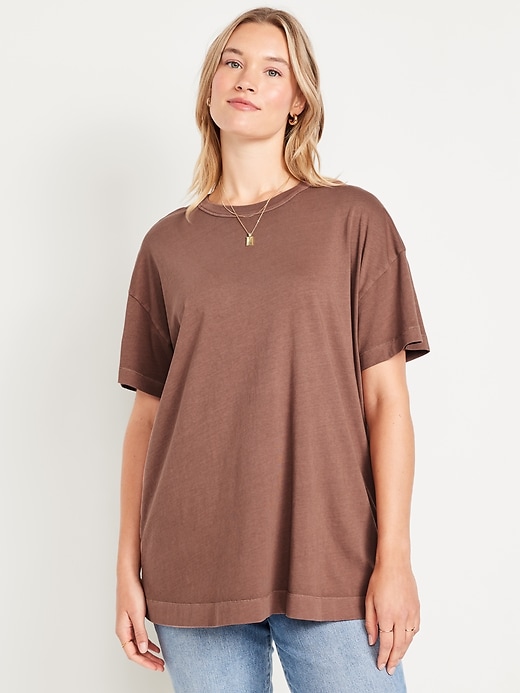 Image number 5 showing, Oversized EveryWear Tunic T-Shirt