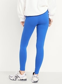 Image number 2 showing, High-Waisted Jersey Fashion Layering Leggings
