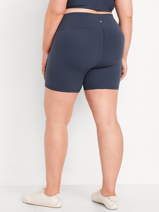 Image number 7 showing, High-Waisted StudioSmooth Biker Shorts -- 6-inch inseam