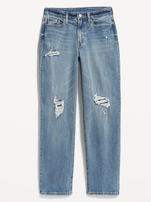 Image number 4 showing, Curvy High-Waisted OG Loose Jeans