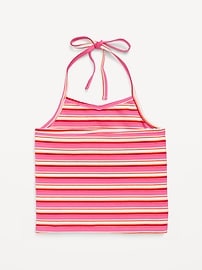 View large product image 3 of 3. Jersey Halter Top for Girls