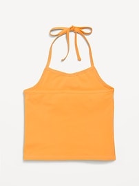 View large product image 3 of 3. Jersey Halter Top for Girls