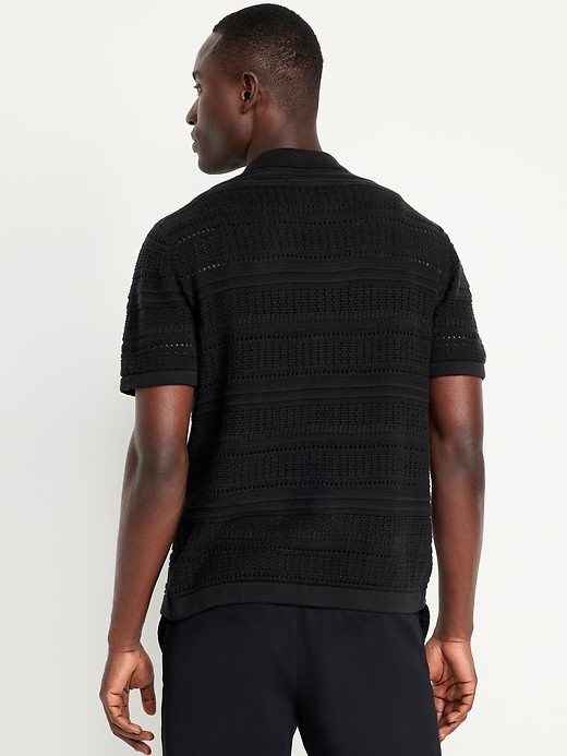 Image number 6 showing, Open-Stitch Sweater