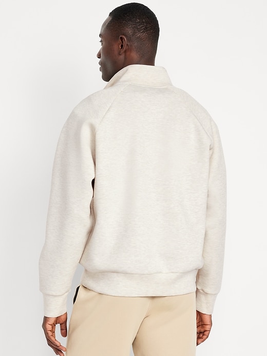 Image number 5 showing, Oversized Quarter-Zip Bounce Fleece Pullover