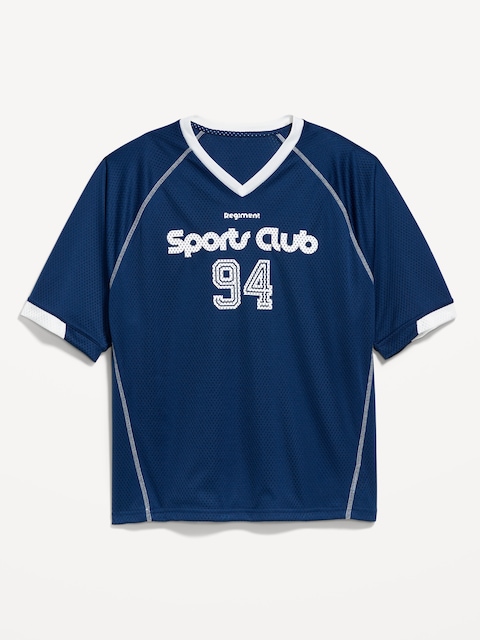 Mesh Graphic T-Shirt