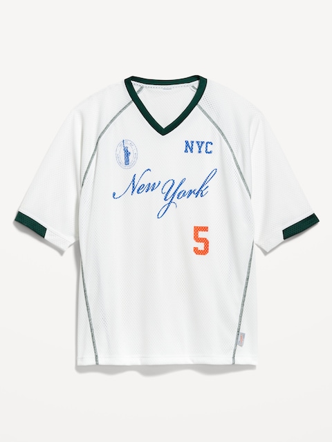 Mesh Graphic T-Shirt