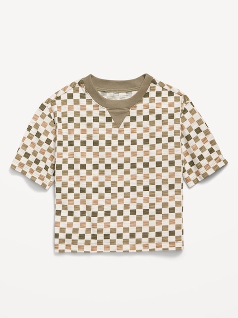 Oversized Boxy T-Shirt for Toddler Boys