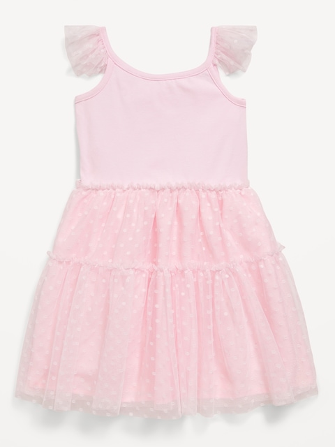 Fit and Flare Cami Tutu Dress for Toddler Girls