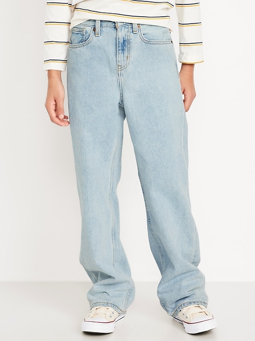 View large product image 1 of 4. Original Baggy Non-Stretch Jeans for Boys