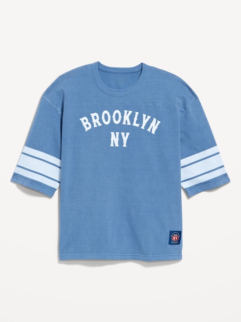 Football-Style Graphic T-Shirt