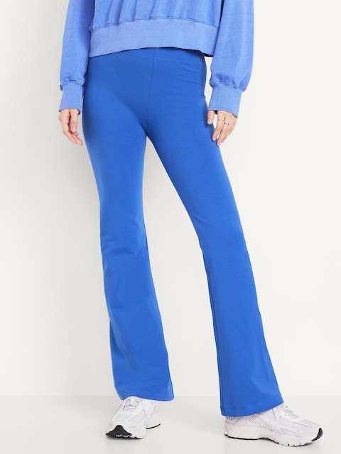 High-Waisted Fashion Flare Leggings