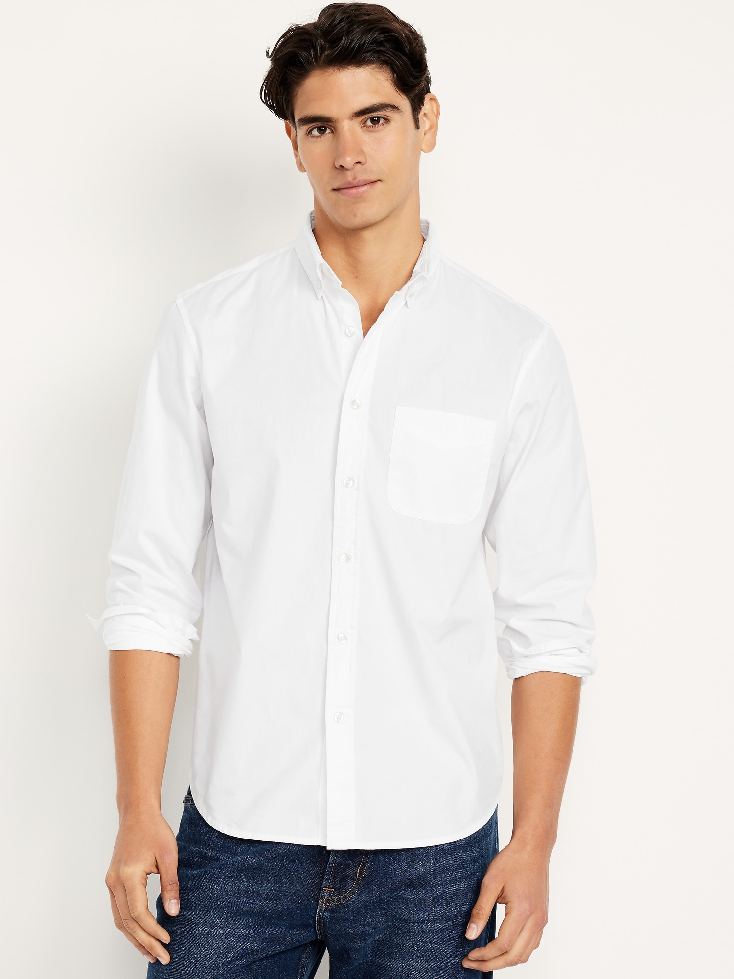 Classic Fit Everyday Poplin Shirt