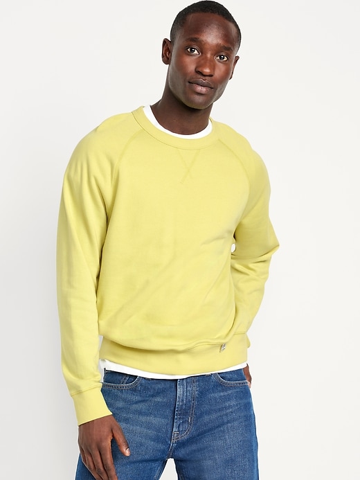 Image number 1 showing, Garment-Dyed Crew-Neck Sweatshirt