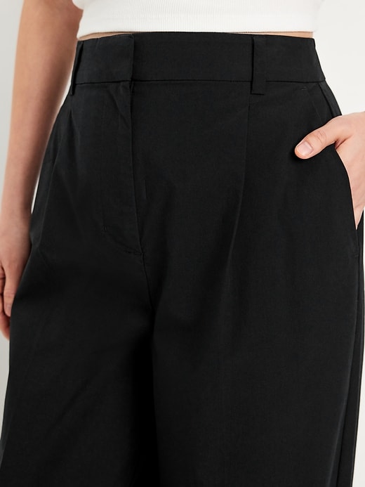 Image number 5 showing, Extra High-Waisted Taylor Super Wide-Leg Trouser Pants