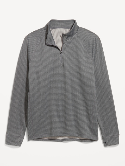 Go-Dry Cool Waffle Quarter Zip