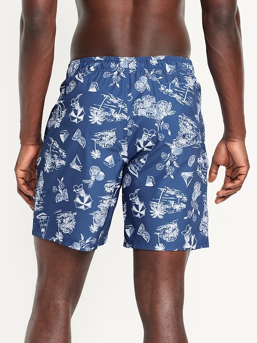 Image number 8 showing, Garment-Dyed Swim Trunks -- 7-inch inseam